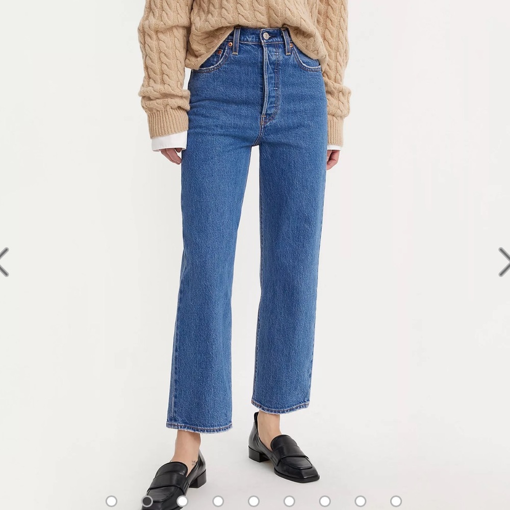 NWT Levi’s Ribcage Straight Ankle Jeans